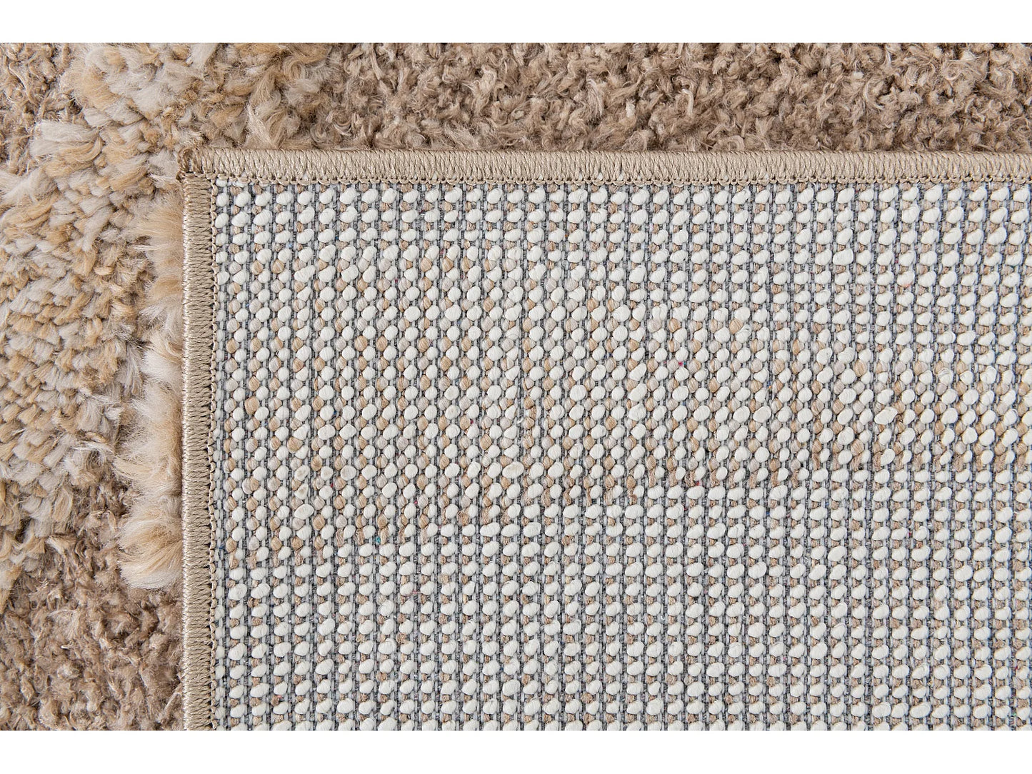 Tapis Shaggy Japandi Brun Cosy - Thun