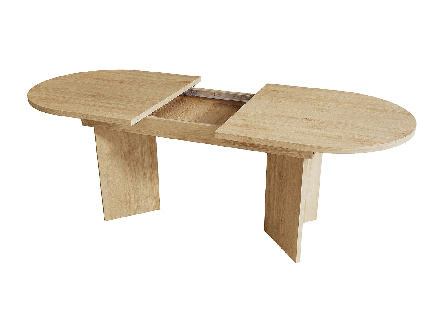 Table Extensible Japandi Style Simple Naturel - Simple