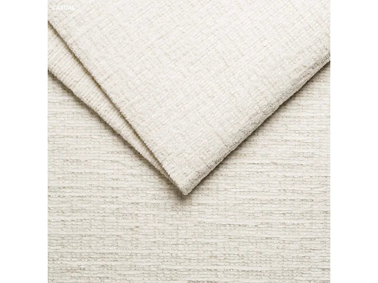Canapé Japandi Convertible Chenille Beige 4 Places - Selivo