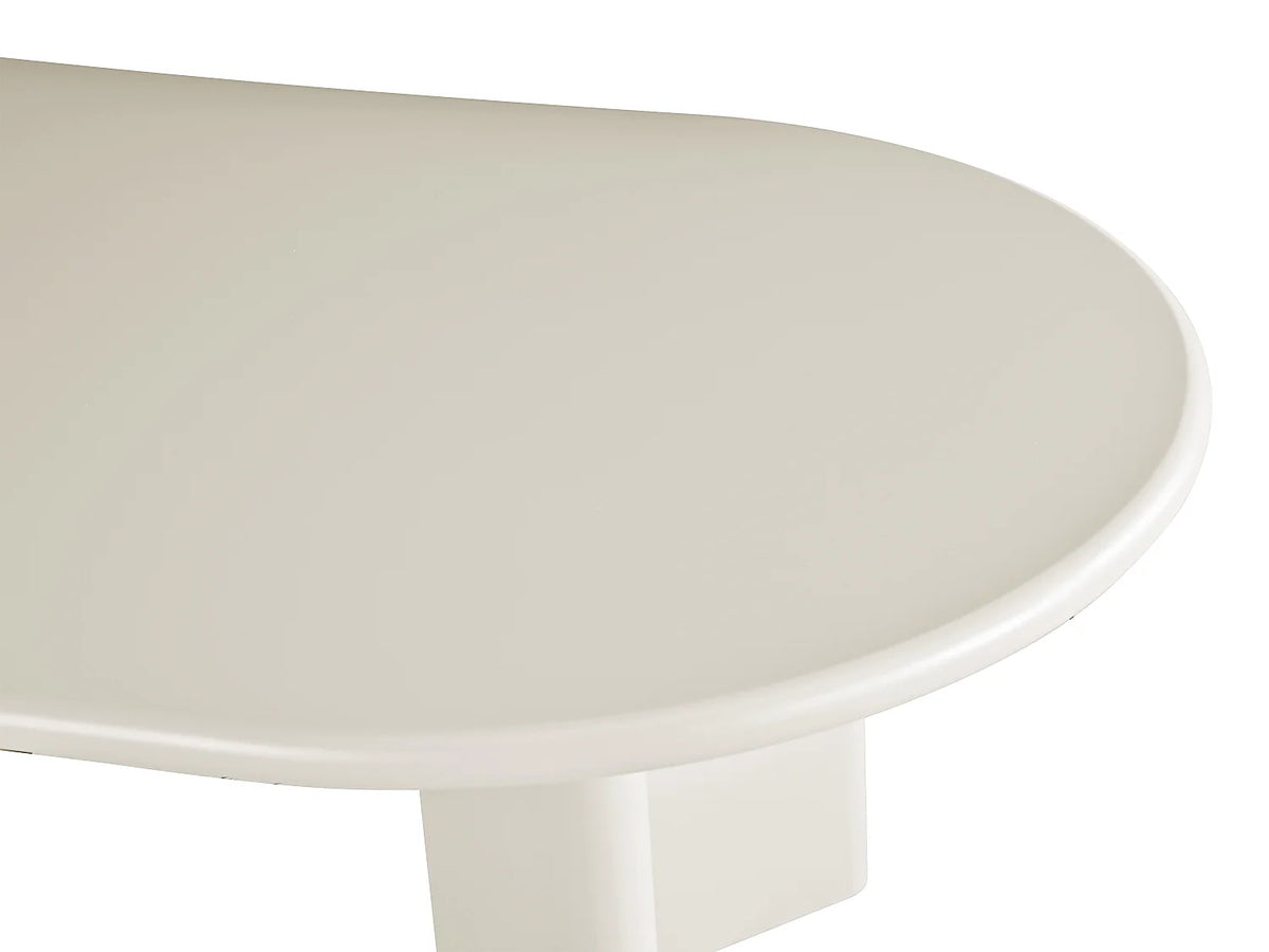 Table Beige Japandi Huit Personnes Mdf - Maruza