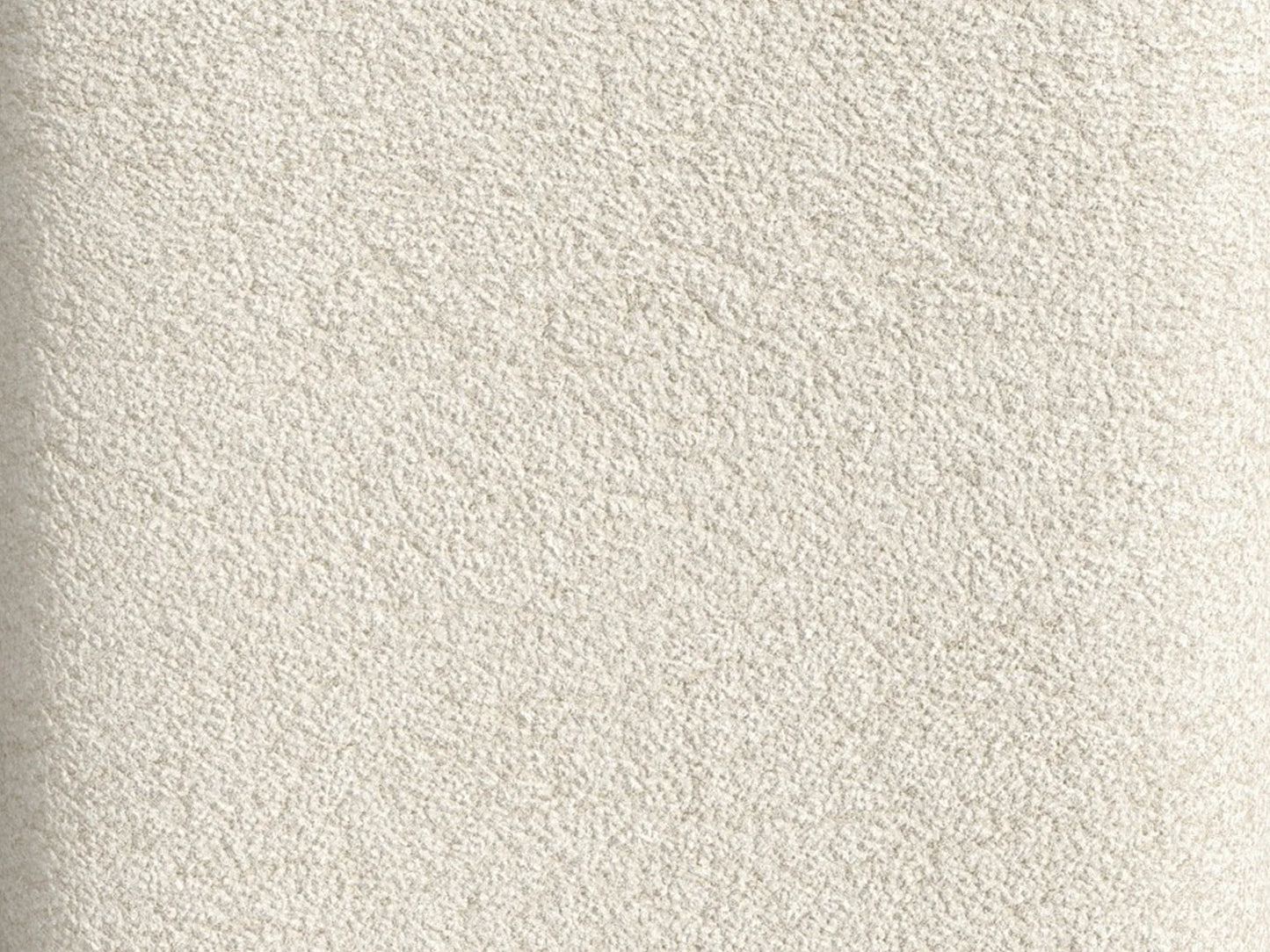 Pouf Galet Japandi Tissu Blanc Cassé - Elvoro