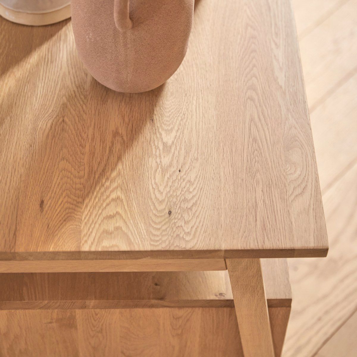 Meuble TV Japandi en Bois Clair