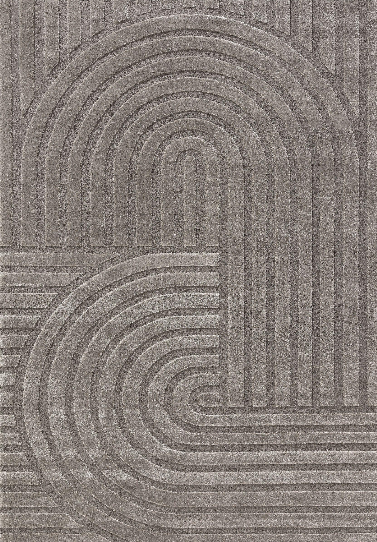 Tapis Gris Japandi 120x170 – Eve