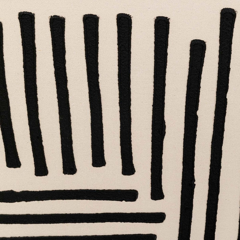 Tableau Japandi à Motifs Lignes