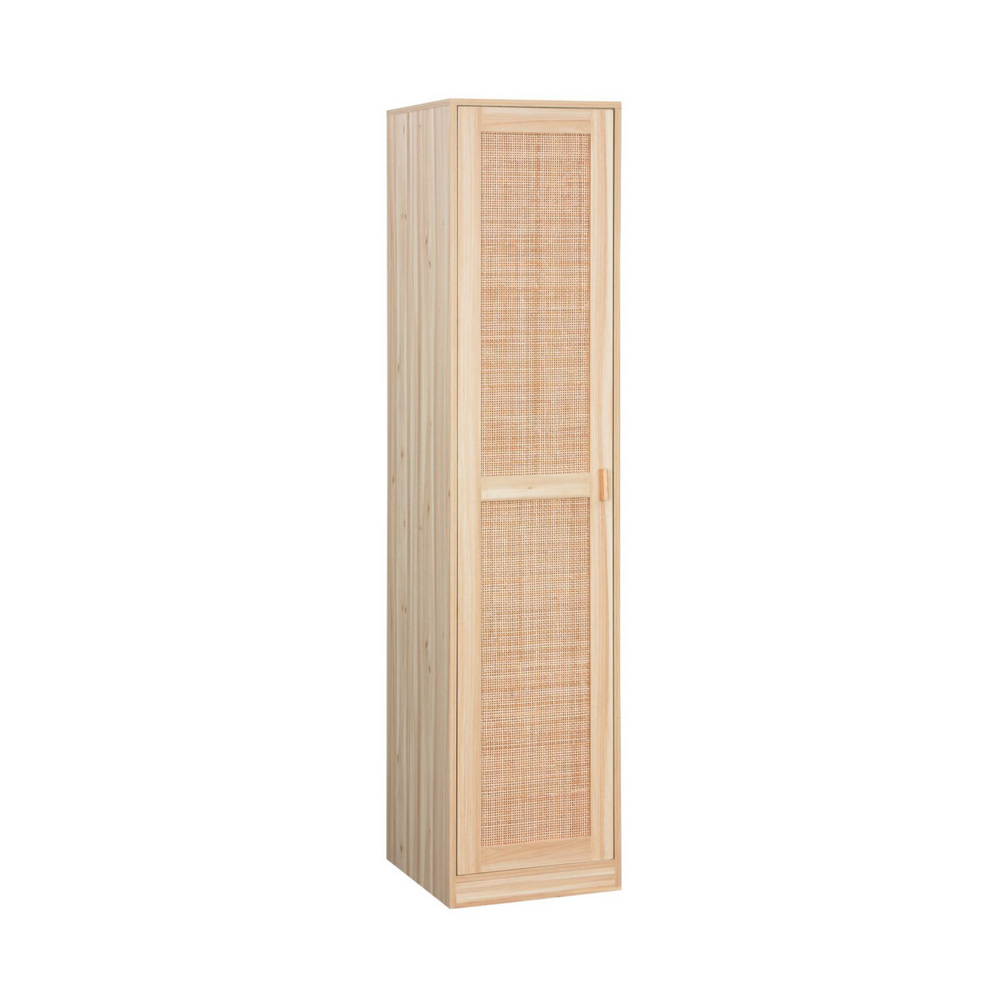 Armoire Dressing Japandi effet bois et cannage – Camargue
