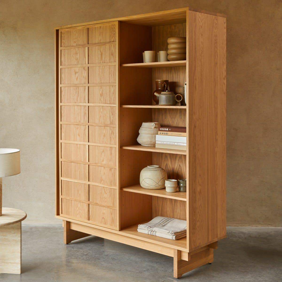 Armoire en chêne Japandi – Miu
