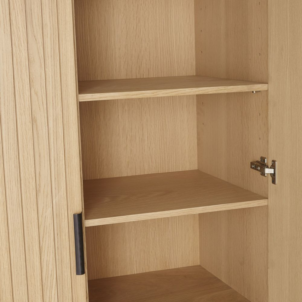 Armoire Japandi 2 portes rétroéclairée – Boldin Business