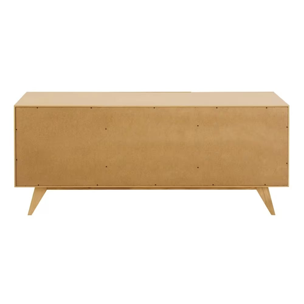 Buffet Japandi vintage 2 portes 2 tiroirs – Origami