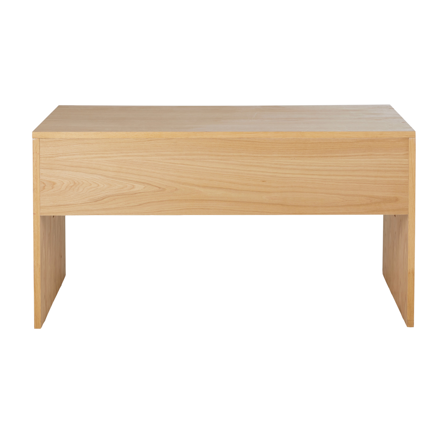 Bureau Japandi 2 tiroirs 1 niche en bambou tressé – Varuna