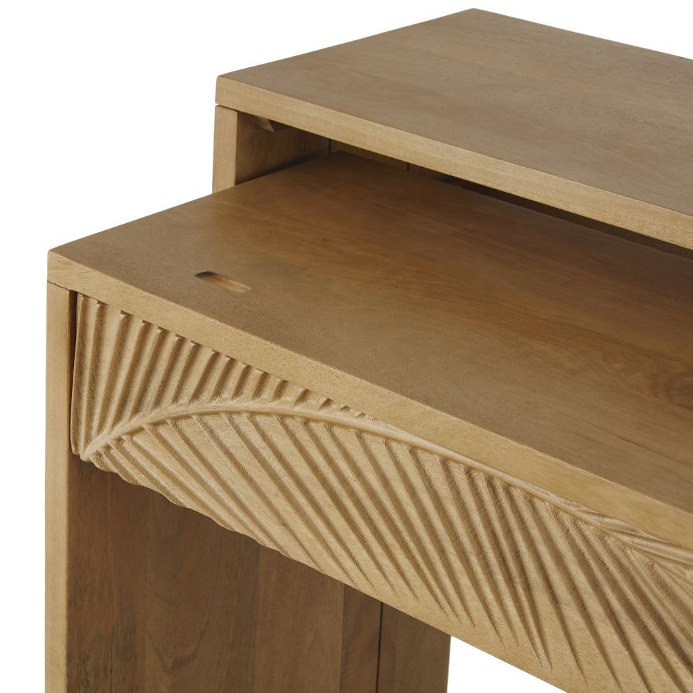 Bureau Console Japandi 2 tiroirs – Tanzania