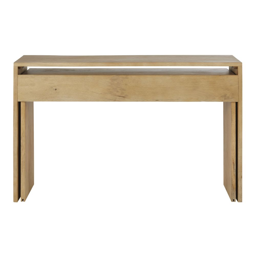 Bureau Console Japandi 2 tiroirs – Tanzania