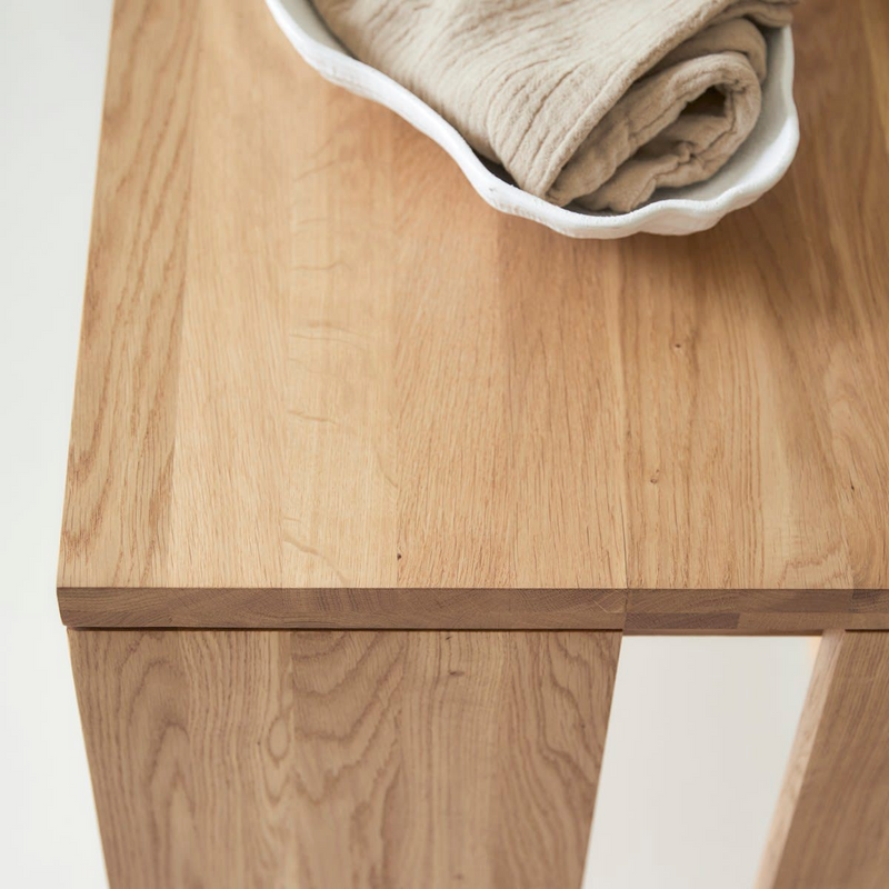 Bureau en chêne massif Japandi 160 cm – Eden