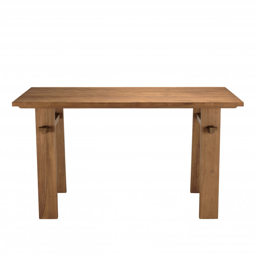 Bureau Japandi bois de teck recyclé L140 – Alida