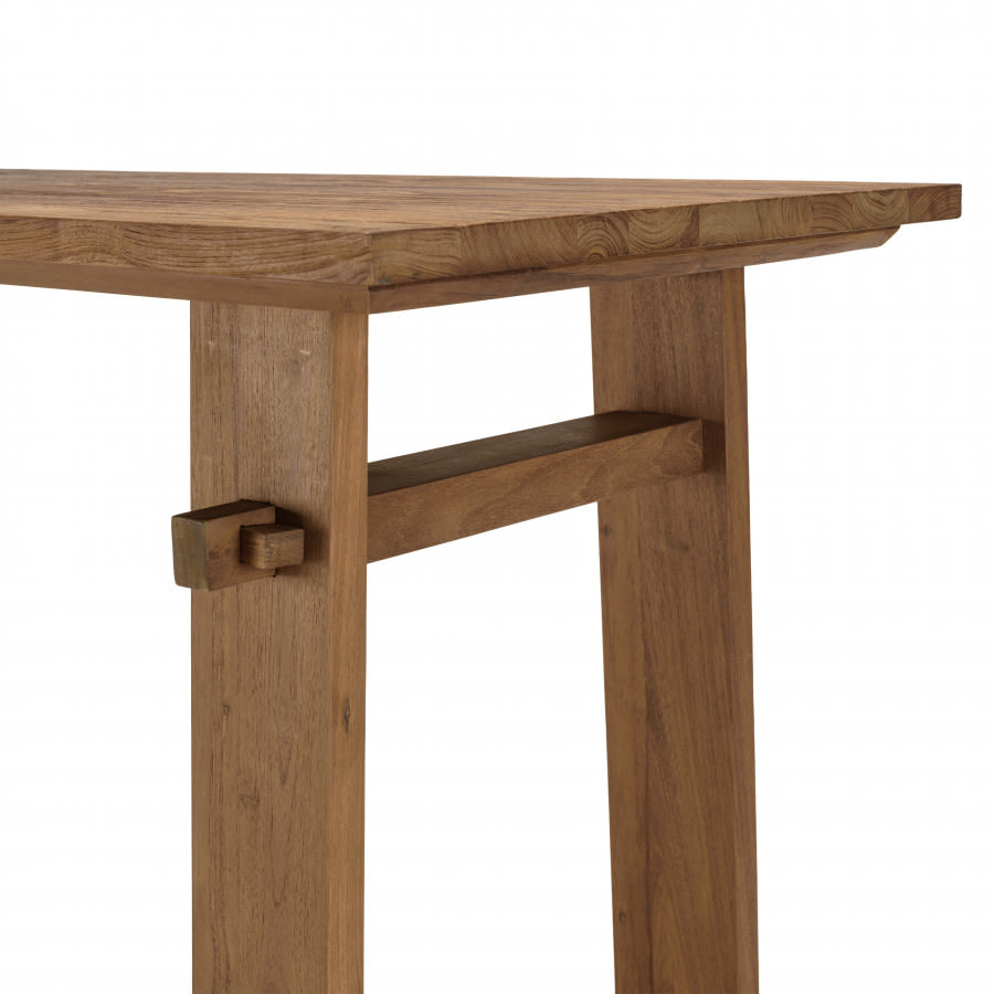 Bureau Japandi bois de teck recyclé L140 – Alida