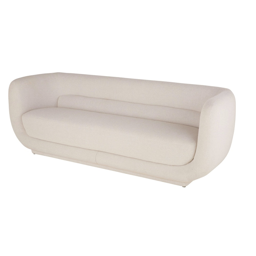 Canapé Japandi beige trame 3-4 places – FLARE