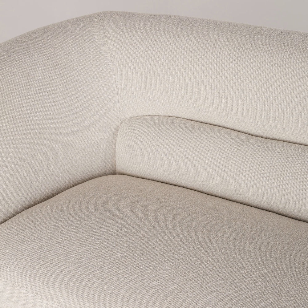 Canapé Japandi beige trame 3-4 places – FLARE