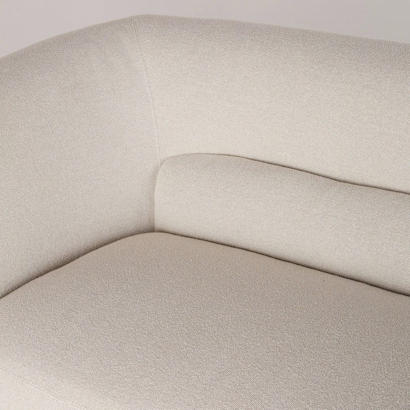 Canapé Japandi beige trame 3-4 places – FLARE