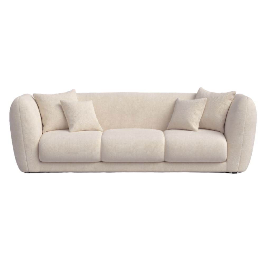 Canapé Japandi 3 places beige – Jill