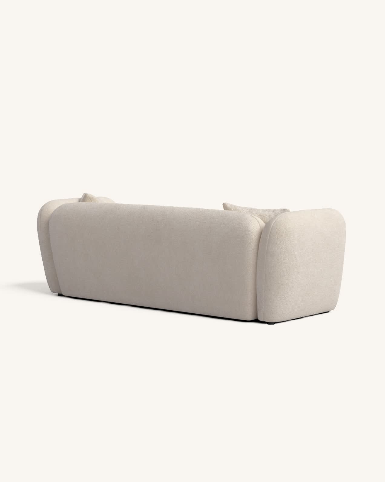 Canapé Japandi 3 places beige – Jill