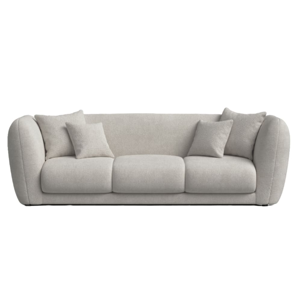 Canapé Japandi 3 places beige – Jill