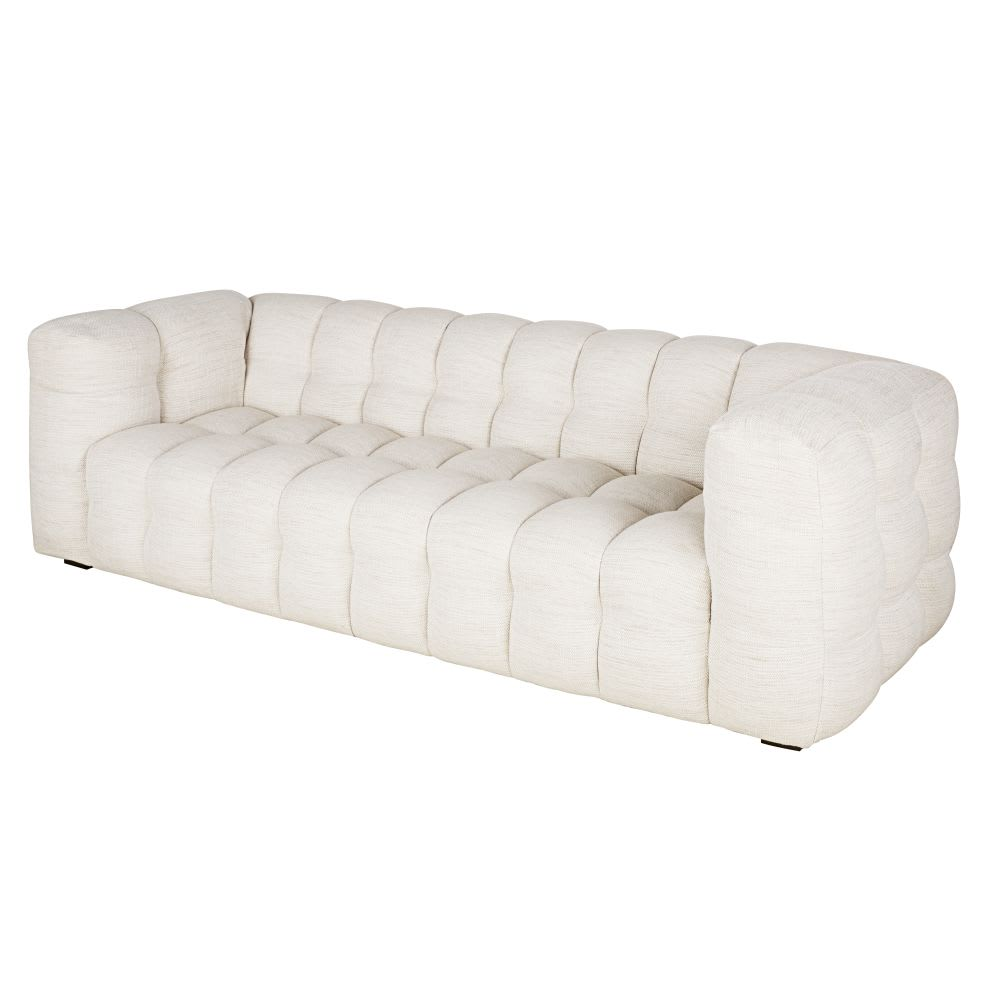 Canapé Japandi nuage 3/4 places beige sable – Lilo