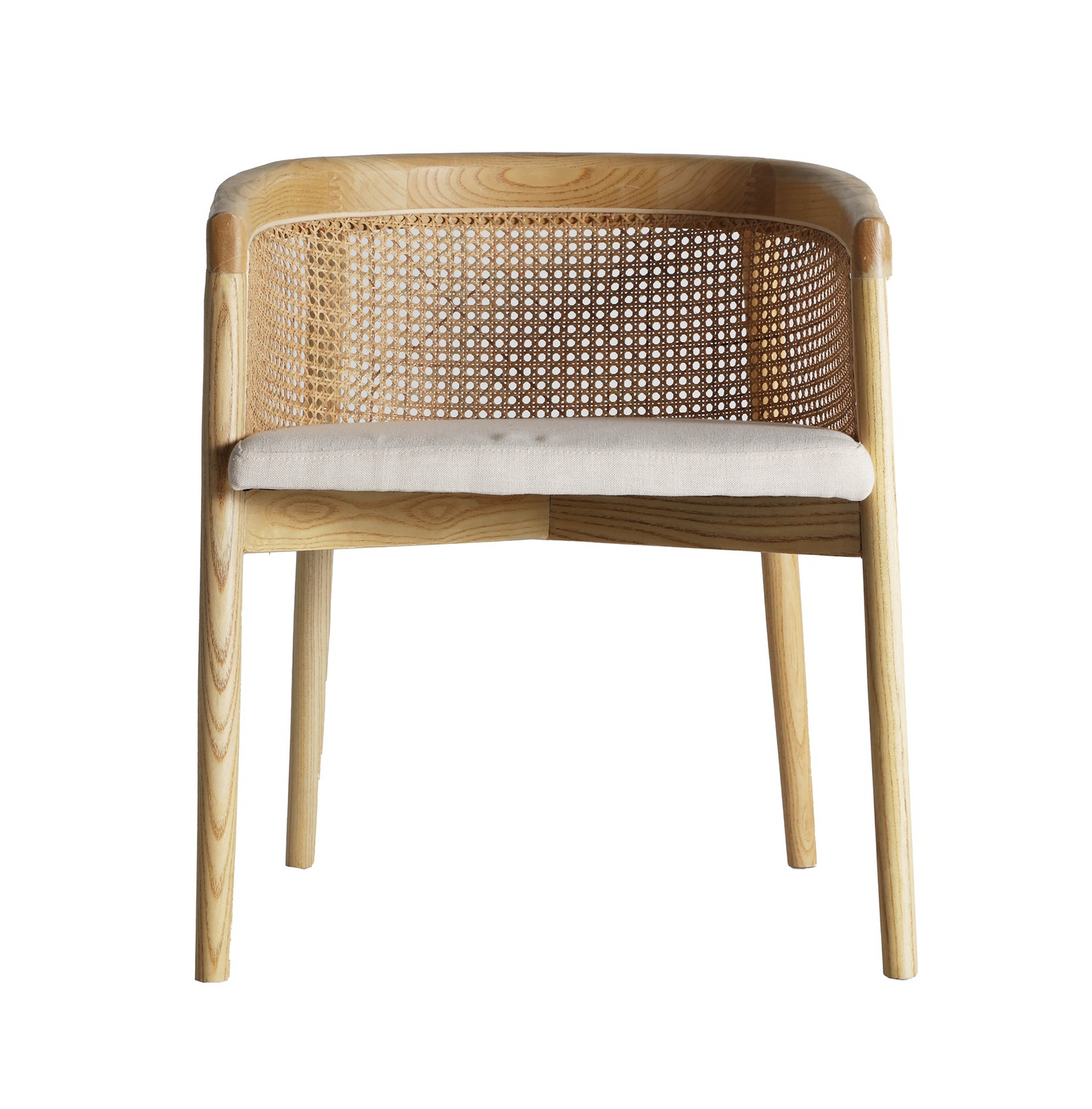 Chaise en bois d'orme marron Japandi 62x55x70 cm – Nom du Produit