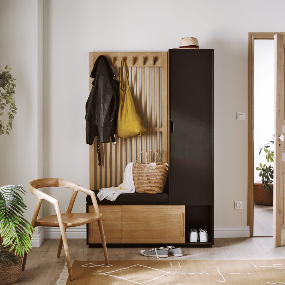 Chaise Japandi en bois de frêne et hêtre clairs – Mangrove