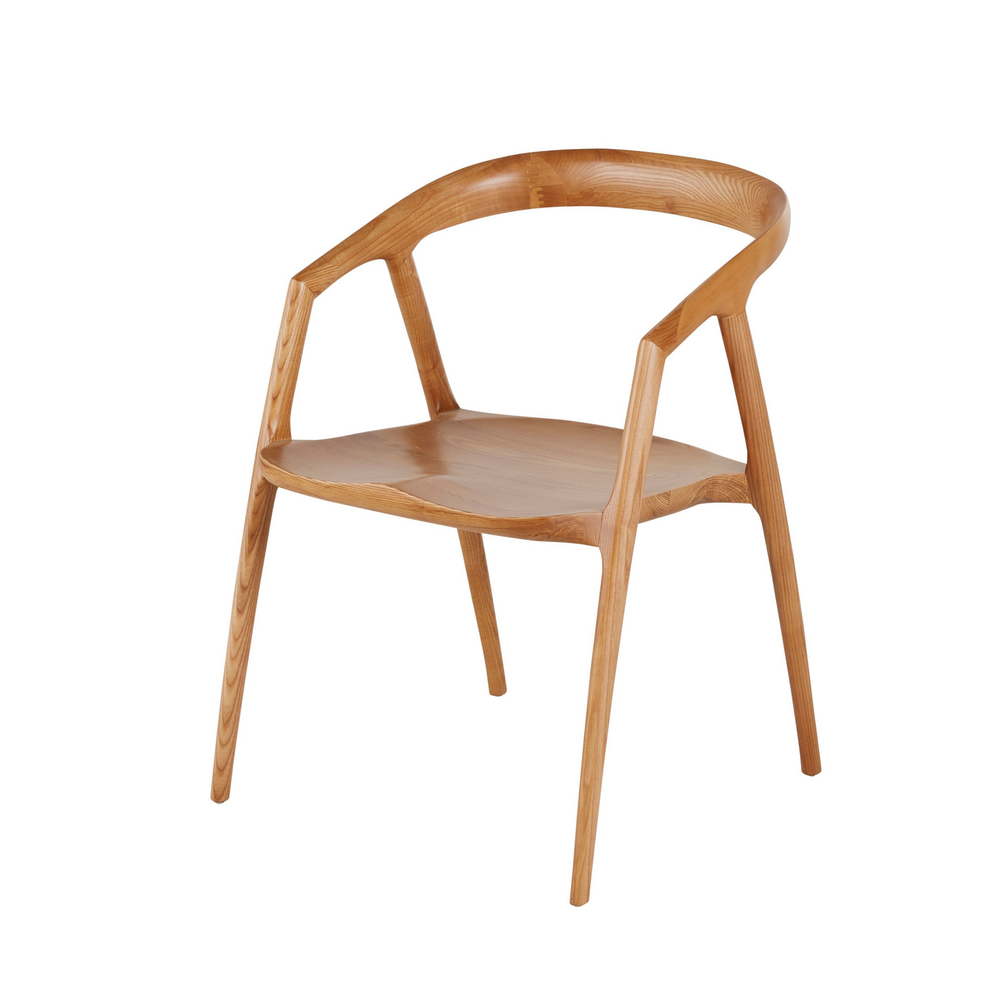 Chaise en bois de frêne et hêtre Japandi – Mangrove