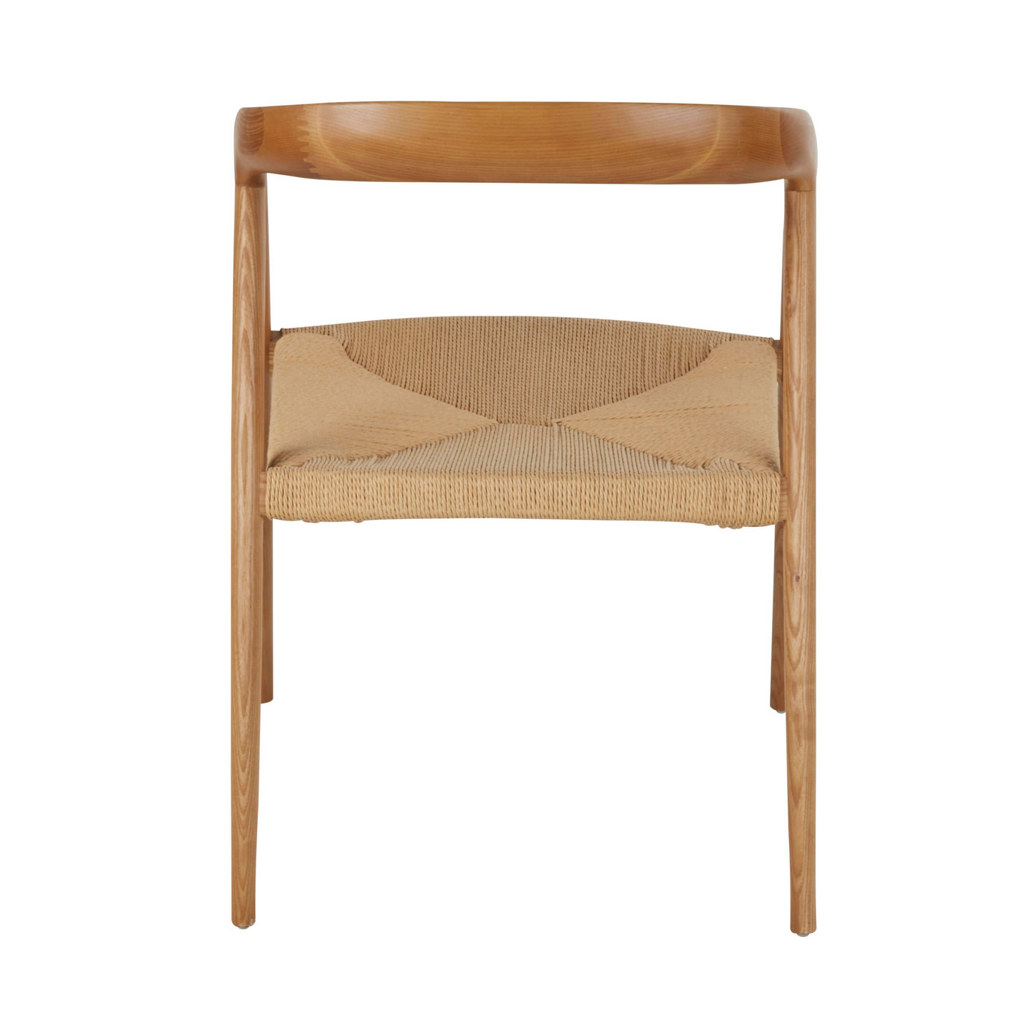 Chaise Japandi en bois de frêne et papier tressé – Mangrove