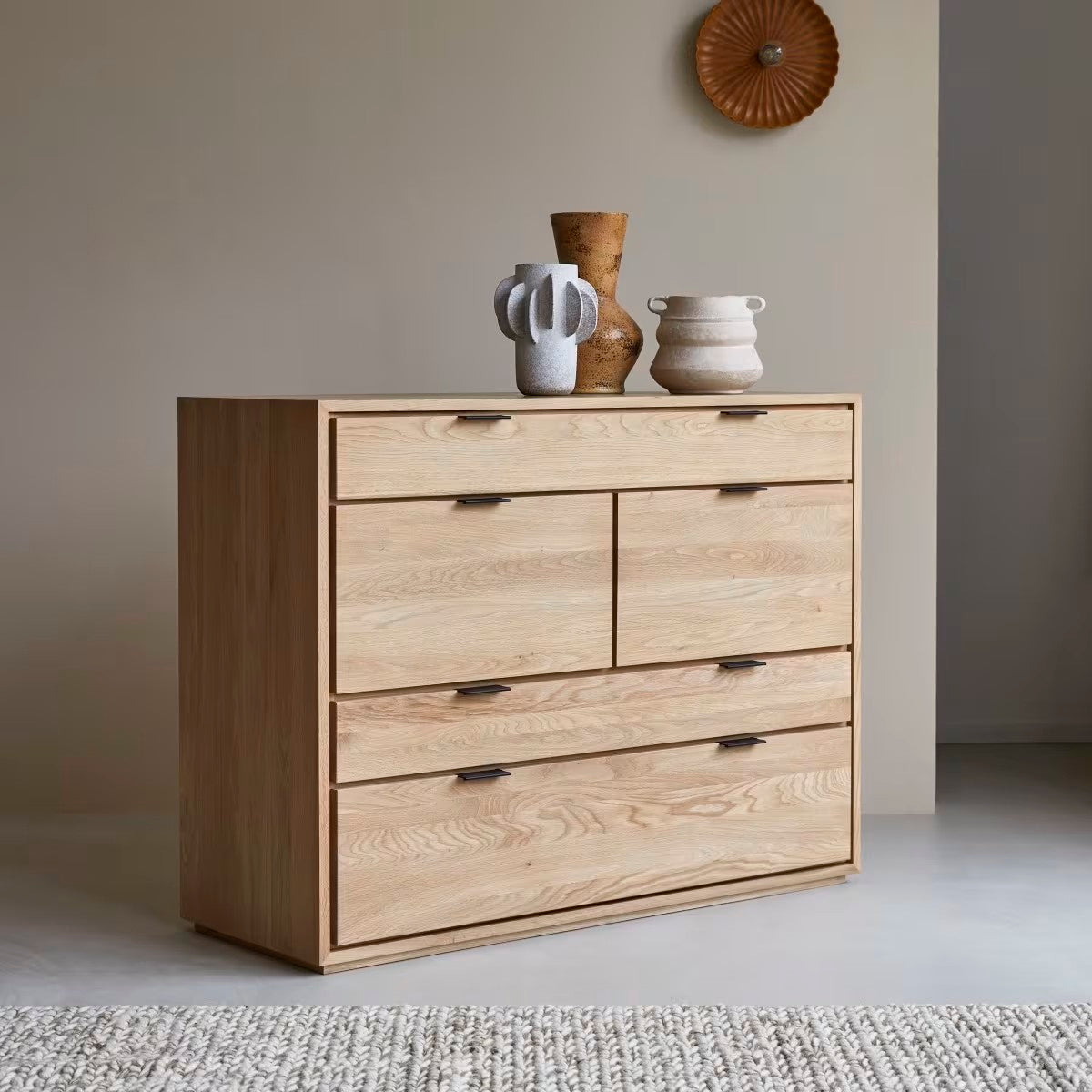 Commode Japandi en chêne massif – Senson