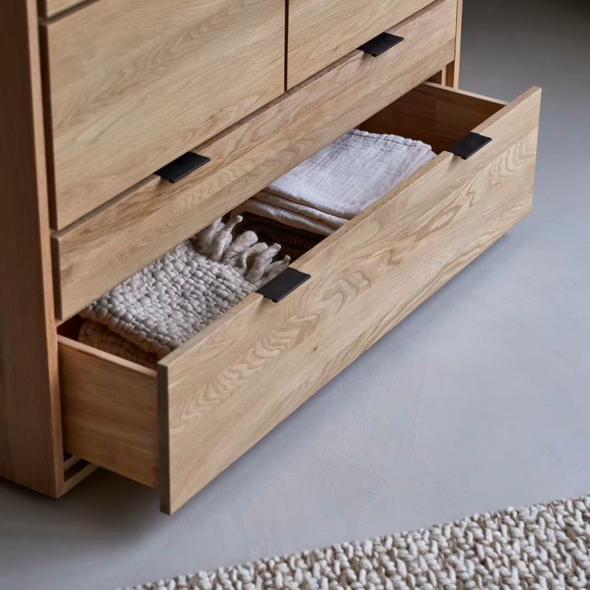Commode Japandi en chêne massif – Senson