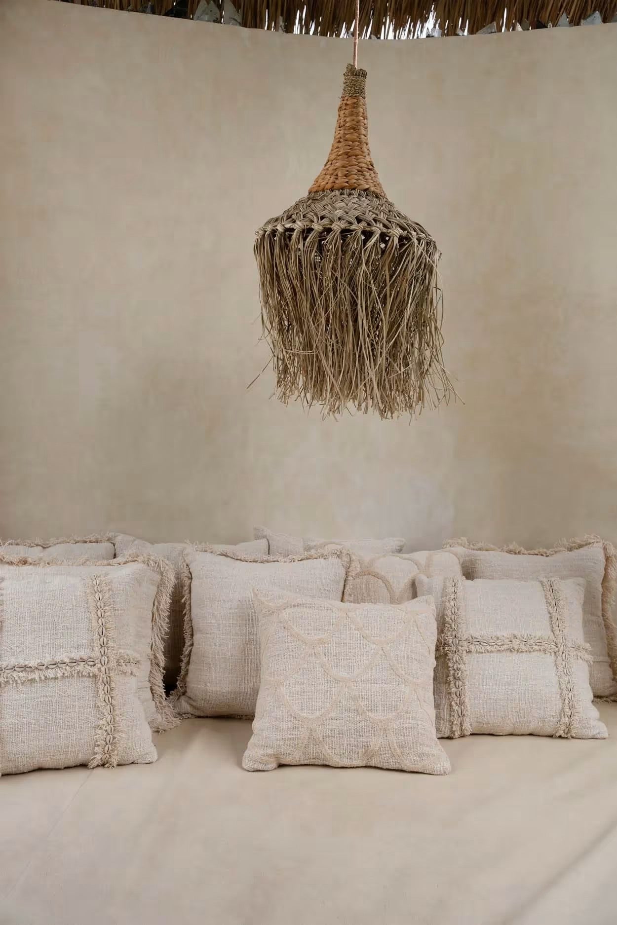 Coussin Japandi coton naturel – NOMAD