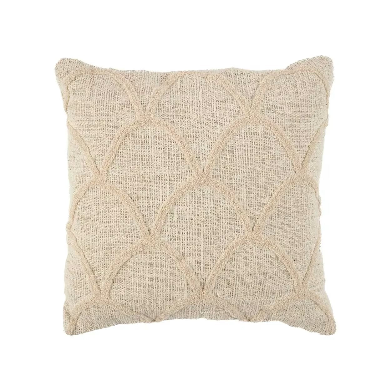 Coussin Japandi coton naturel – SAHARA