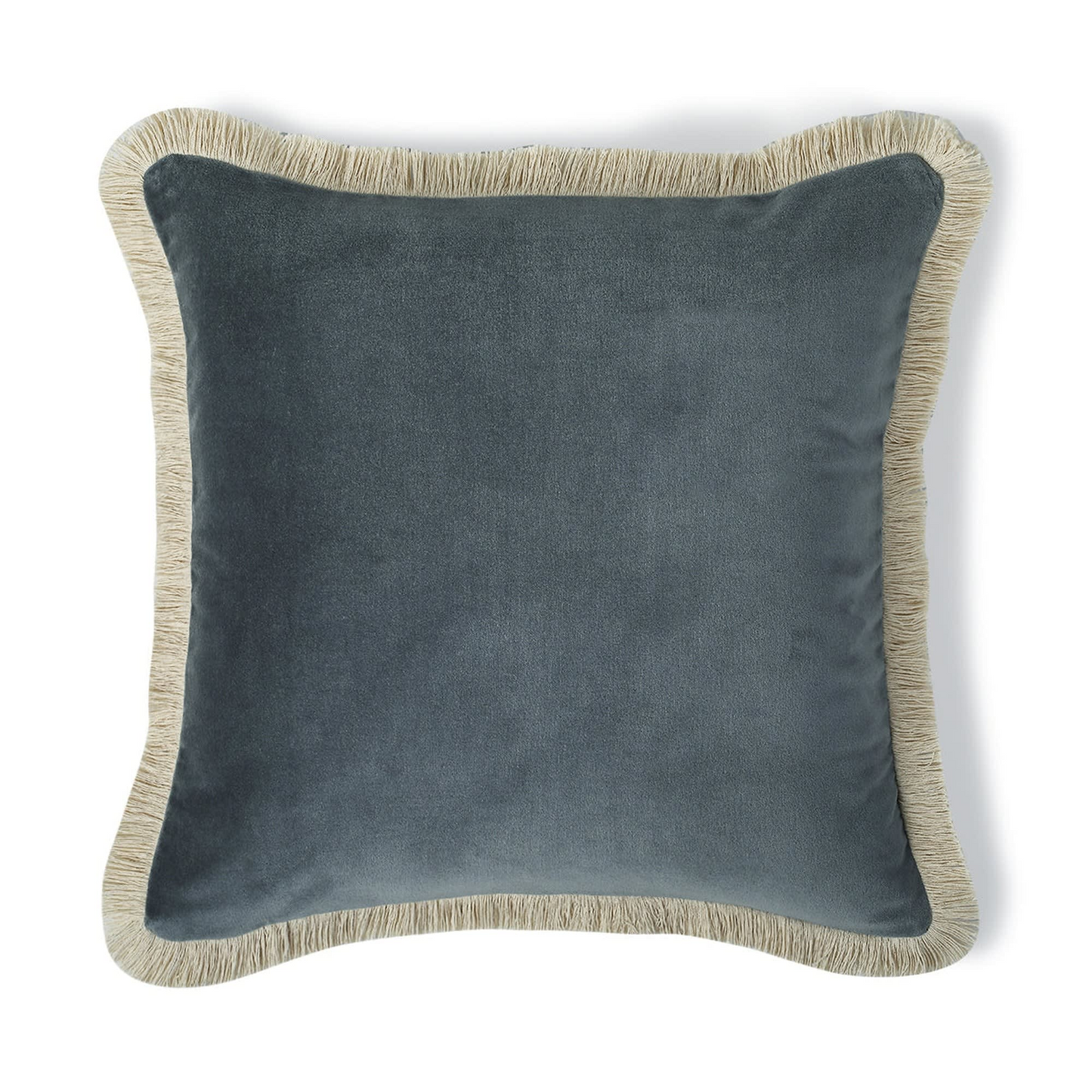 Coussin Velours de Coton Craie 50x50 Japandi – Riva