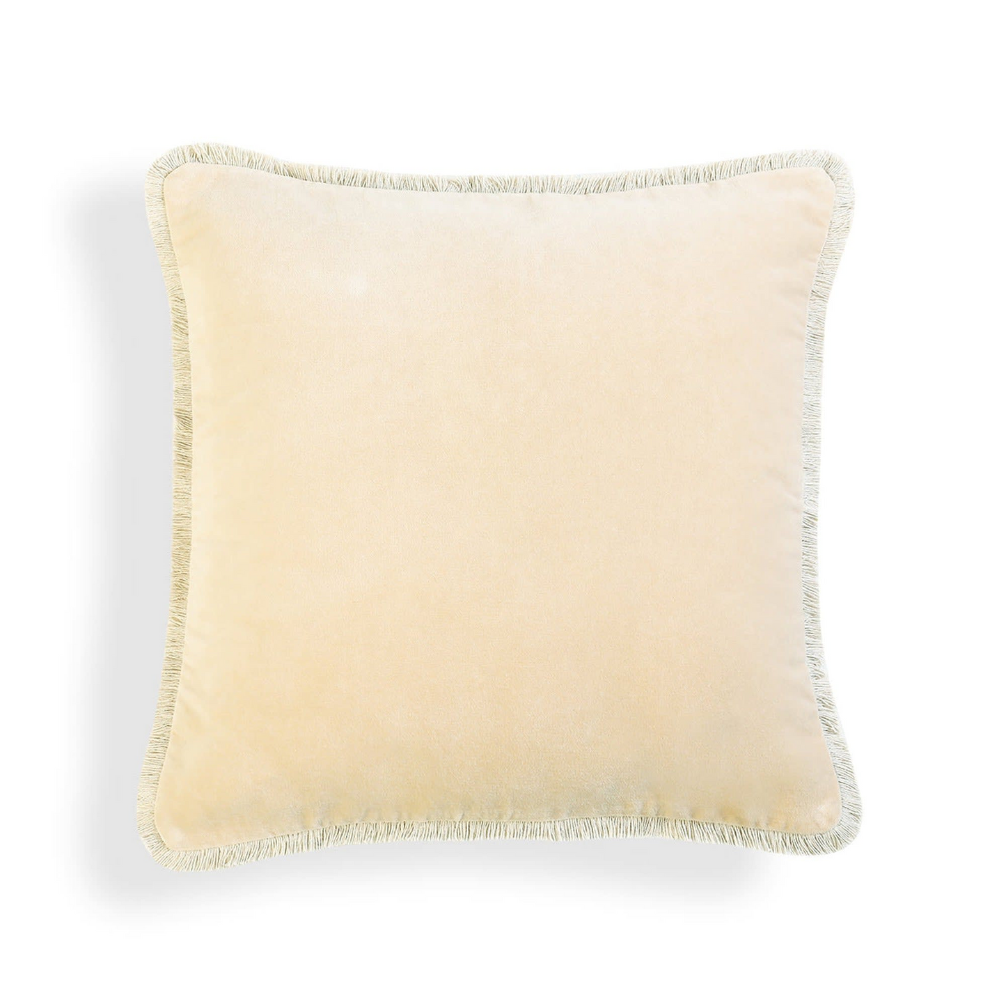 Coussin Velours de Coton Craie 50x50 Japandi – Riva