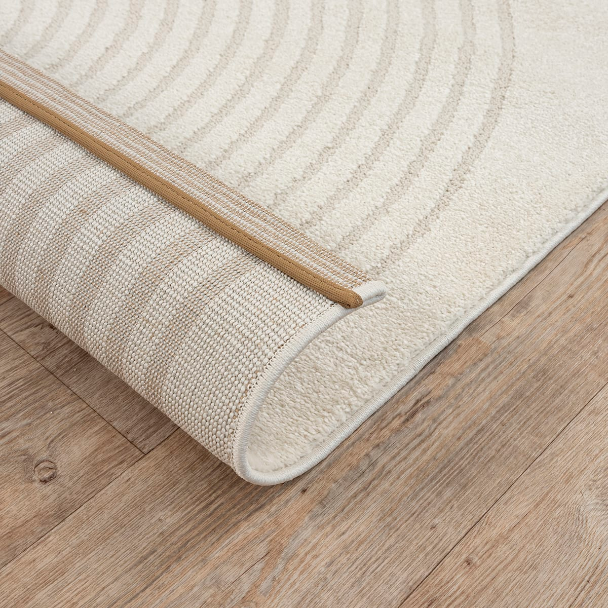 Tapis Japandi Poils Denses Crème – Elisa