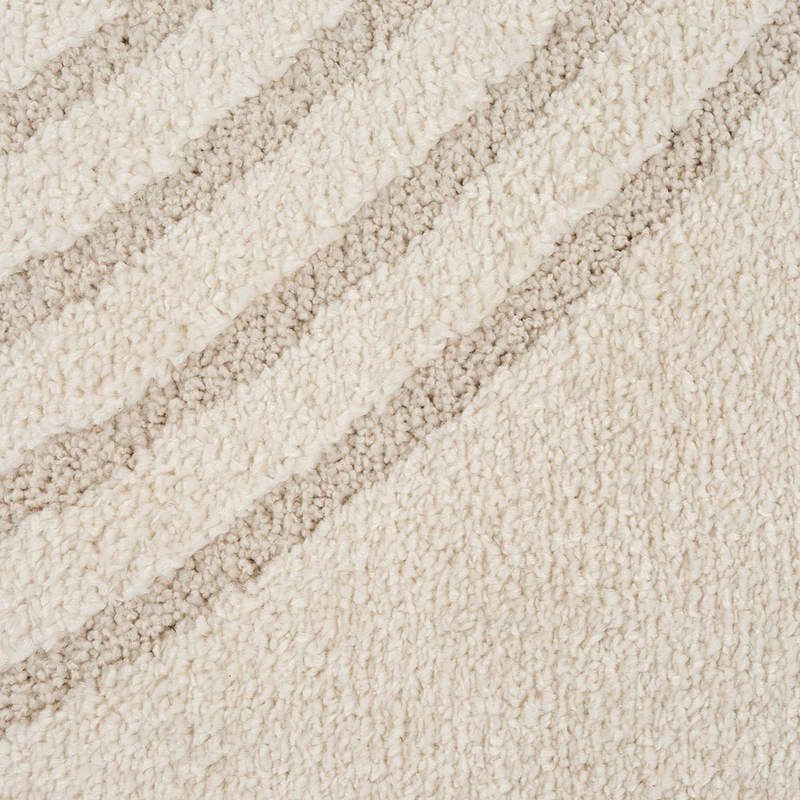 Tapis Japandi Poils Denses Crème – Elisa