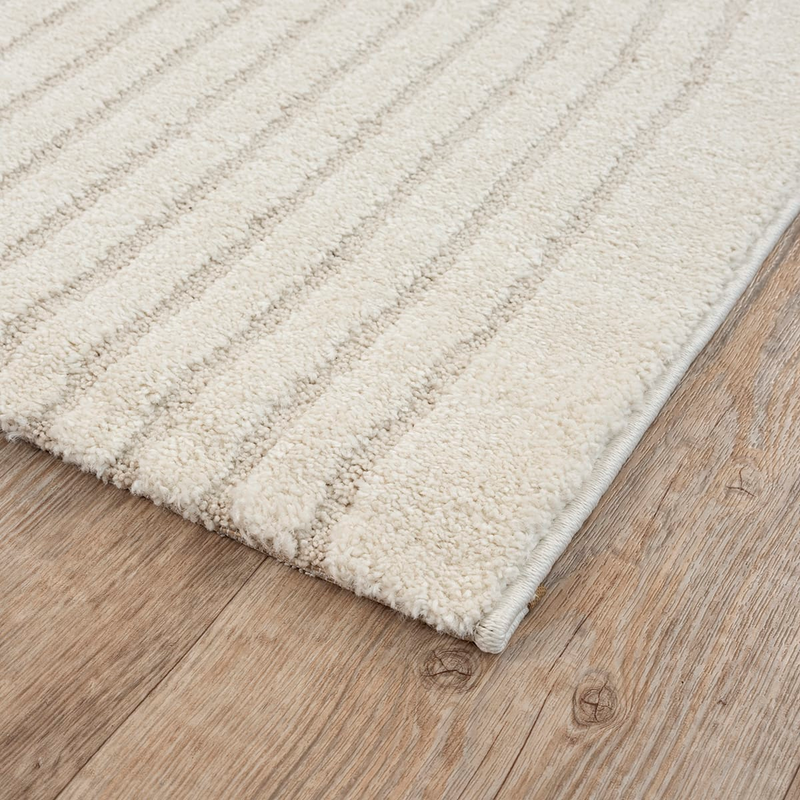 Tapis Japandi Poils Denses Crème – Elisa