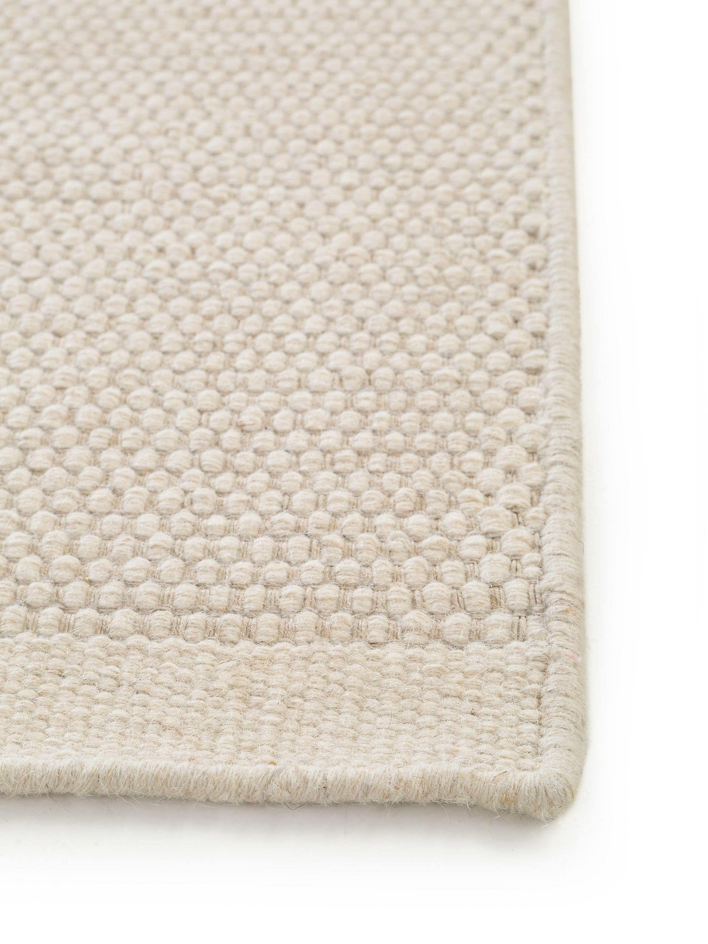 Tapis Japandi Laine Blanc – Rocco