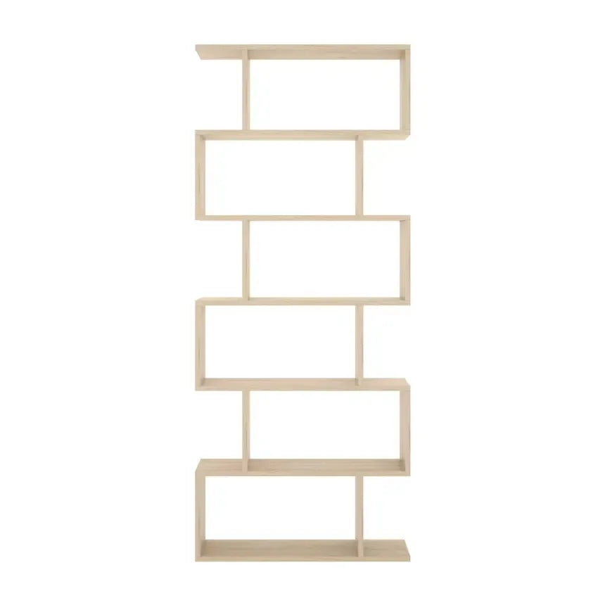 Bibliothèque Japandi Effet Bois Beige 149×25 – Dfomme