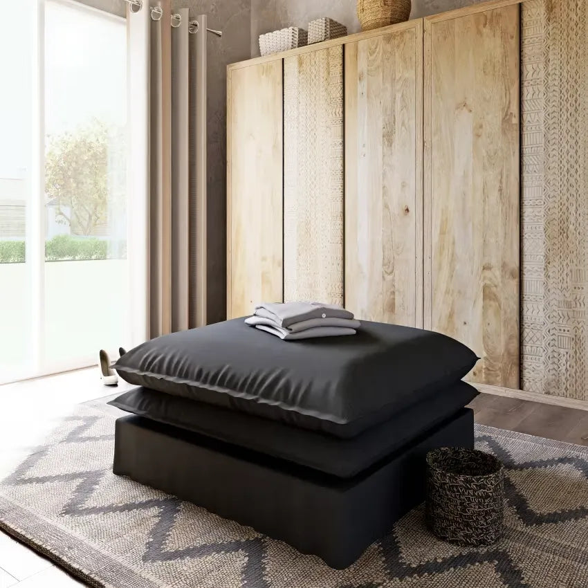 Armoire Japandi 3 Portes Sculptée – Twareg