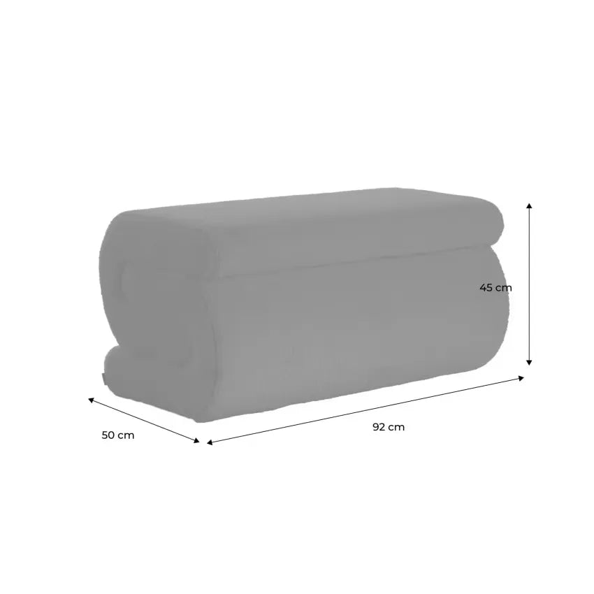Banc Japandi Bouclette Crème Design – Sasha