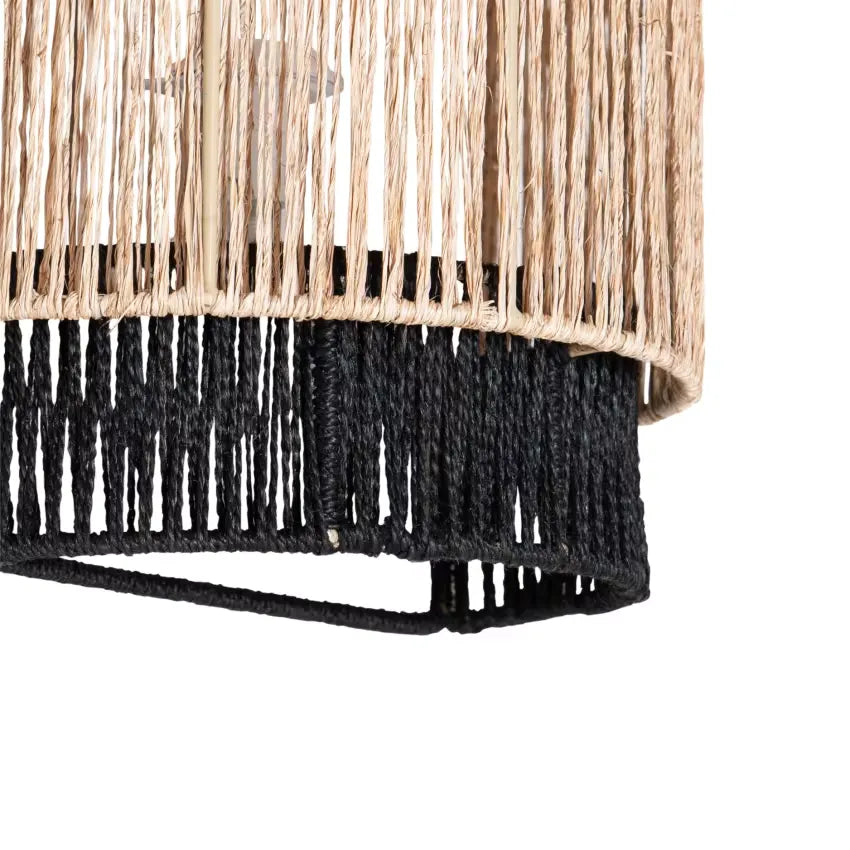 Applique Japandi Jute Beige & Noire – Wallaroo