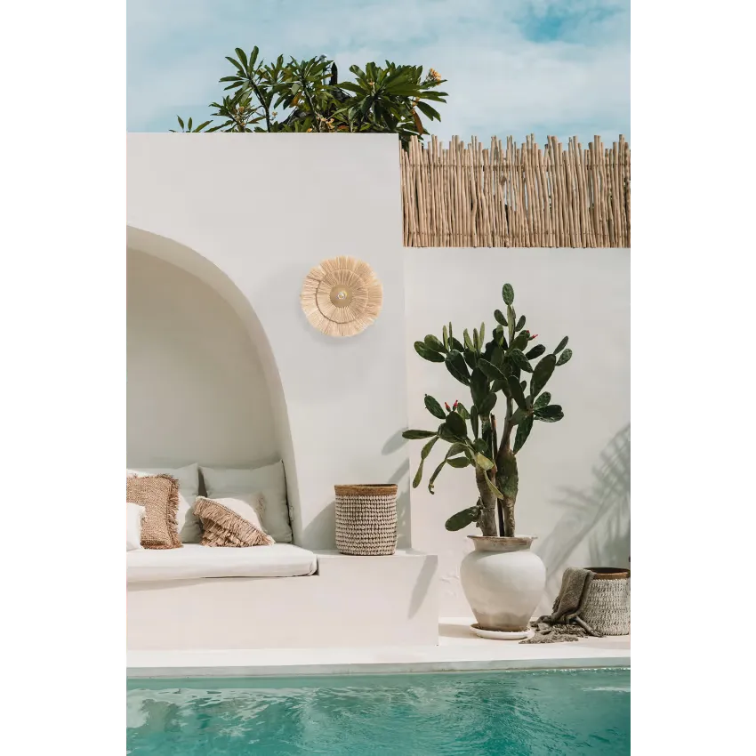 Applique Japandi Herbe & Fer Or Naturel – Summer