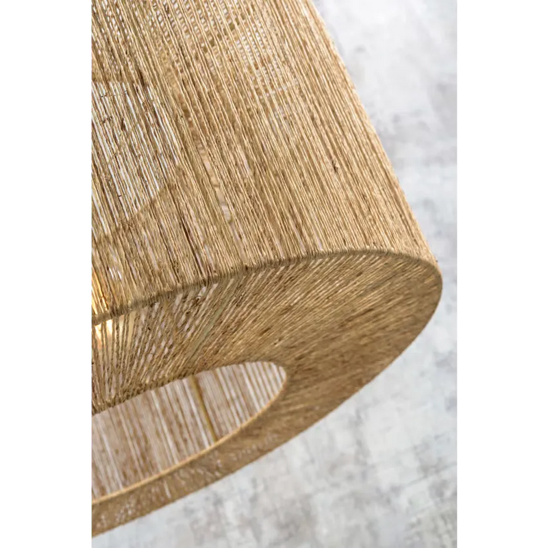 Plafonnier Japandi Jute Ø 60 – Iguazu