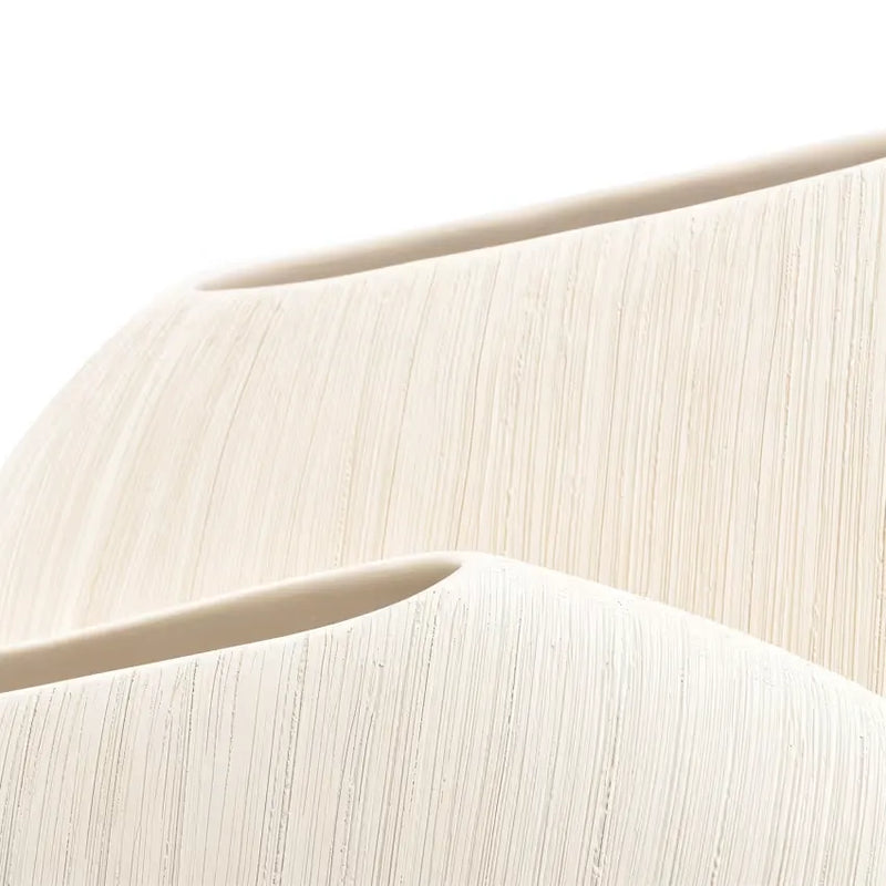 Vase Japandi Grès Beige 33×21 – Vio