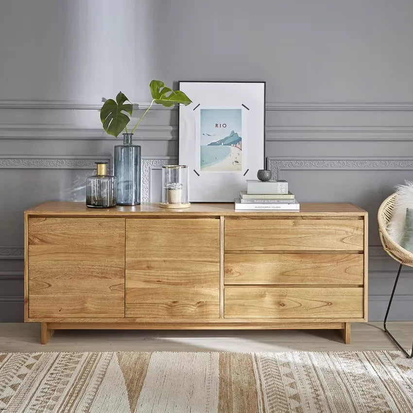 Commode Japandi Mindi Massif 180 cm – Tilo