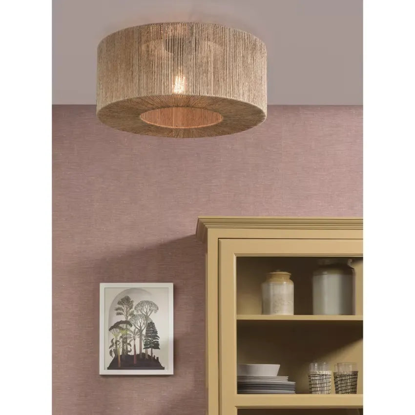 Plafonnier Japandi Jute Ø 60 – Iguazu
