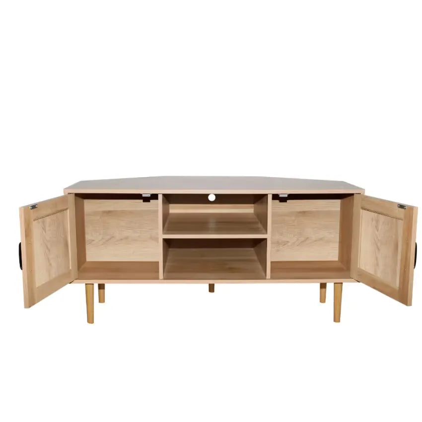 Buffet Japandi Effet Cannage & Bois – Artic