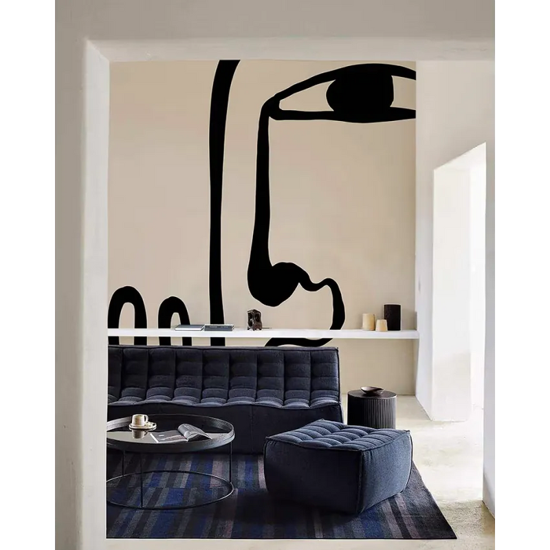 Papier peint Japandi Visage 300x200 cm – Les Jazz